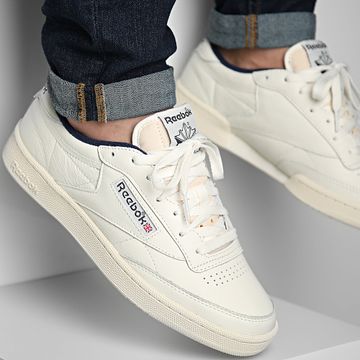 Reebok - Club C 85 Vintage Zapatillas 100007796-GX3683 Chalk Alabaster Vector Navy