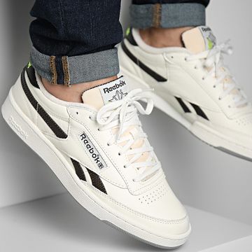 Reebok - Club C Revenge Vintage Zapatillas 100074206 Chalk Core Black Acid Yellow