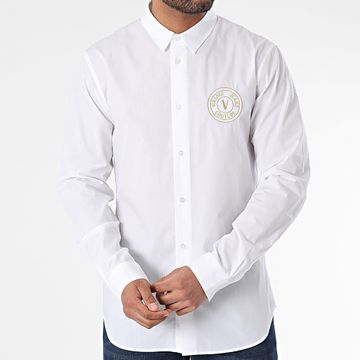 Versace Jeans Couture - Camisa Manga Larga 76GALYS2-CN002 Oro Blanco