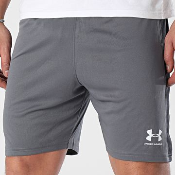 Under Armour - Pantalones cortos de jogging de punto 1379507 Gris Negro
