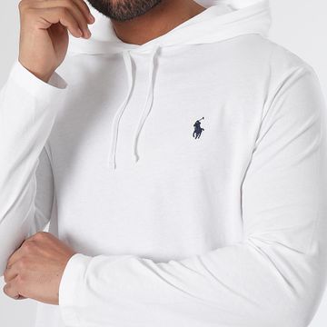 Polo Ralph Lauren - Camiseta manga larga con capucha Original Player Blanco
