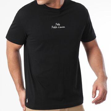 Polo Ralph Lauren - Camiseta Classic Fit Logo Bordado Negro