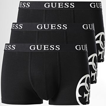 Guess - Juego de 3 bóxers U4RG04-K6YW0 Negro
