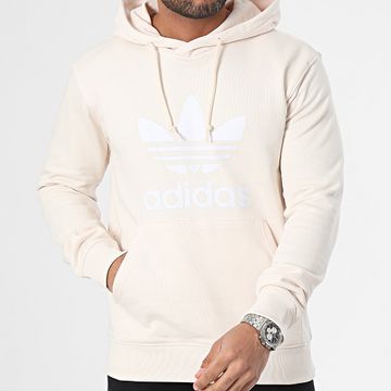 Adidas Originals - Sudadera con capucha Trefoil IM9408 Beige