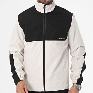 Jack And Jones - Chaqueta Alex Black Beige Zip