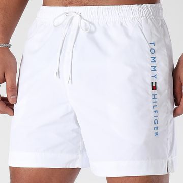 Tommy Hilfiger - Bañador Mediano Cordón 3258 Blanco