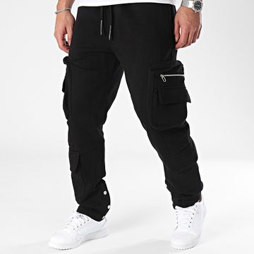 2Y Premium - Pantalones cargo negros