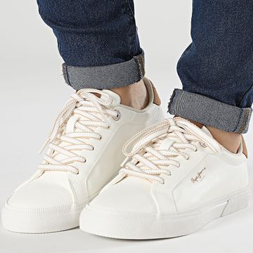 Pepe Jeans - Kenton Max Zapatillas Mujer PLS31445 Blanco