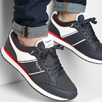Pepe Jeans - Zapatillas Dublin Brand PMS40009 Azul Marino