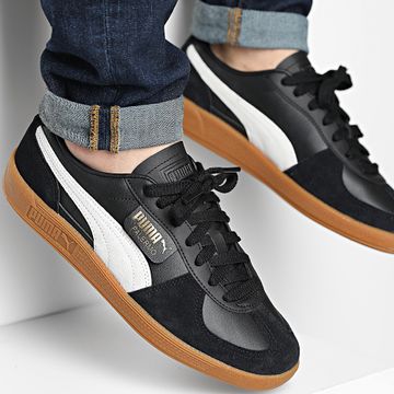 Puma - Palermo Zapatillas 396464 Puma Negro Pluma Gris Goma