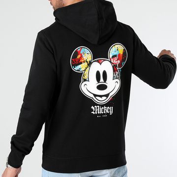 Mickey - Sudadera con capucha Mickey Front Hand Chicago Negra