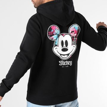 Mickey - Sudadera con capucha Mickey Front Hand Vice Negra