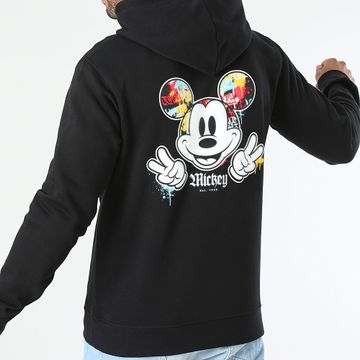 Mickey - Sudadera con capucha Mickey Back Hand Chicago Negra