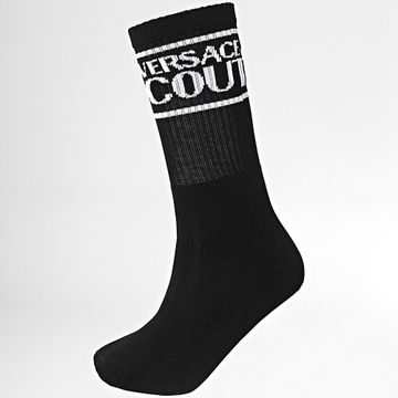Versace Jeans Couture - Par De Calcetines 76GA0J04 Negro