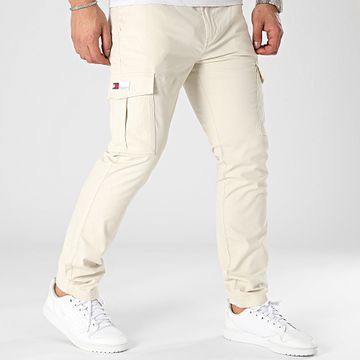 Tommy Jeans - Pantalón Cargo Austin 8940 Beige Claro