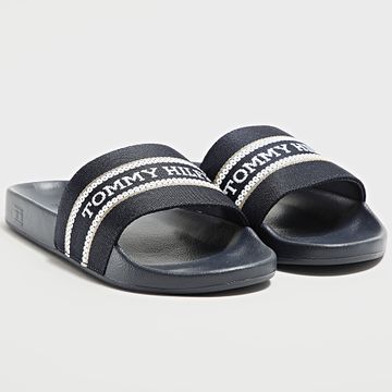 Tommy Hilfiger - Chanclas de mujer Poolside 7845 Space Blue