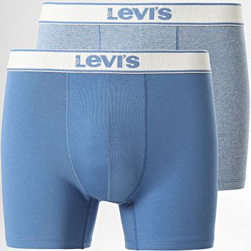 Levi's - Juego de 2 bóxers 701227424 Azul claro Azul brezo
