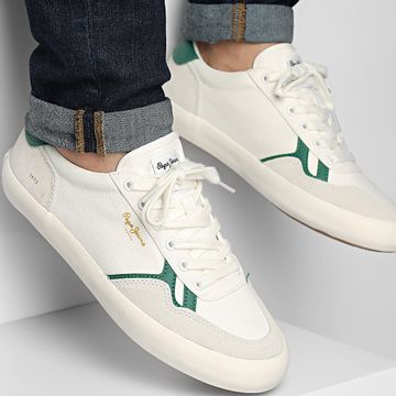 Pepe Jeans - Travis Brit PMS31038 Zapatillas blancas