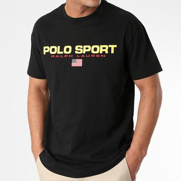 Polo Sport Ralph Lauren - Camiseta Regular Logo Sport Negra