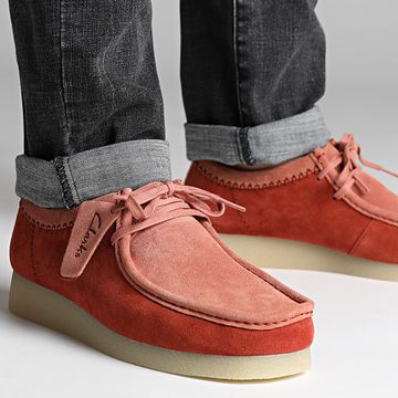 Clarks - Zapatillas Wallabee Evo Terracota Suede