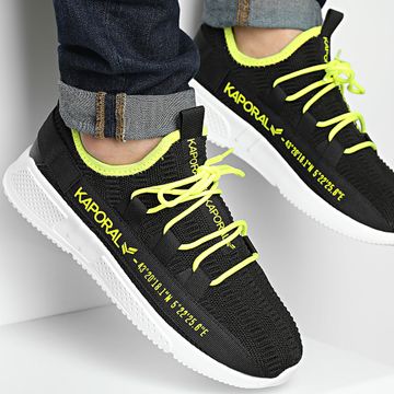 Kaporal - Dofino 400099 Zapatillas Negro Amarillo