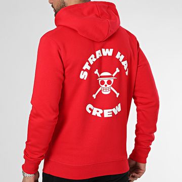 One Piece - Sudadera Equipage Roja