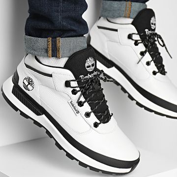 Timberland - Field Trekker Mid Lace A6DKN Zapatillas Full Grain Blanco