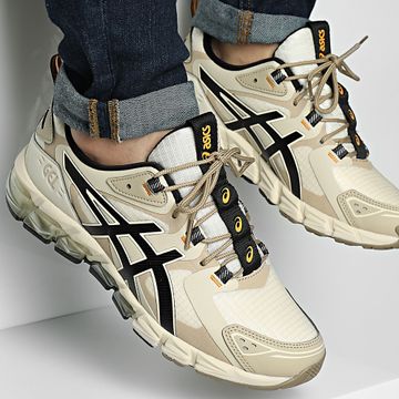 Asics - Gel Quantum 180 1201B011 Zapatillas Vainilla Negro