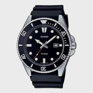Casio - MDV-107-1A1VEF Reloj negro plateado