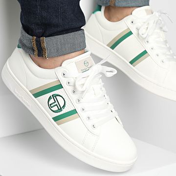 Sergio Tacchini - Nizza Flag Sneakers STM417205 Blanco Verde