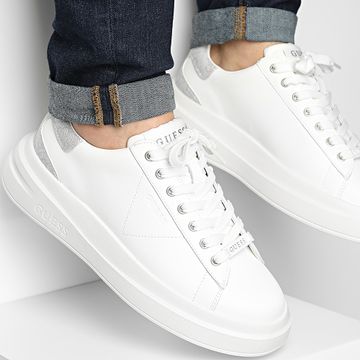 Guess - Zapatillas FMPVIBLEA12 Blanco Gris