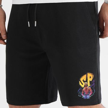 Super Prodige - Energie Jogging Shorts Negro Amarillo