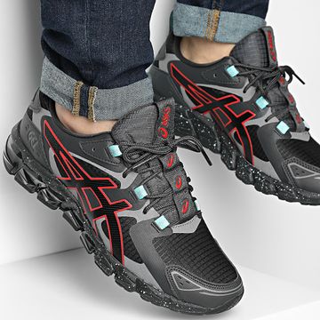 Asics - Zapatillas Gel Quantum 180 1201B011 Gris Grafito Negro