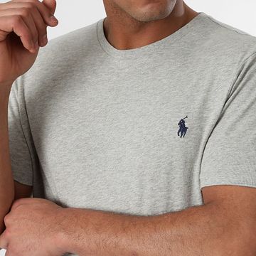 Polo Ralph Lauren - Tee Shirt Custom Slim Fit Heather Grey