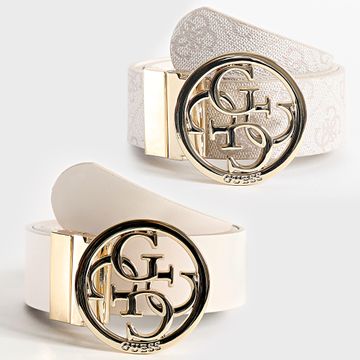 Guess - Cinturón reversible para mujer BW7866 Beige
