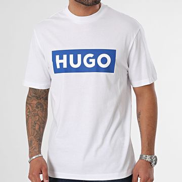 Hugo Azul - Camiseta Nico 50522376 Blanco