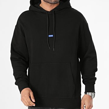 Hugo Azul - Sudadera con capucha Nalonso 50522374 Negro