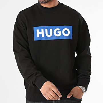 Hugo Azul - Sudadera de cuello redondo Niero 50522375 Negro