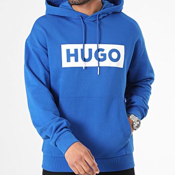 Hugo Azul - Sudadera con capucha Nalves 50522370 Azul real