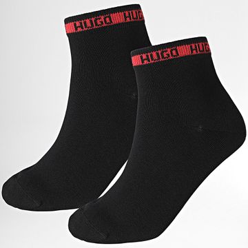 HUGO - Calcetines de cinta 2 pares 50516390 Negro
