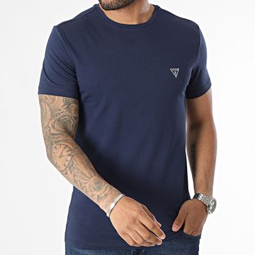 Guess - Camiseta U97M00-KCD31 Azul Marino