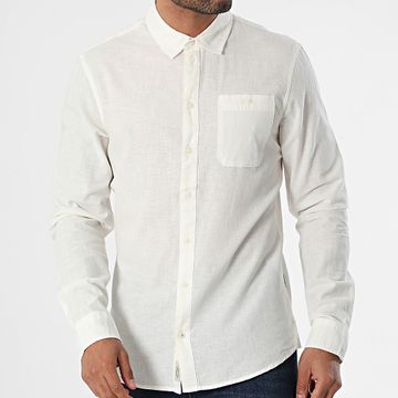 Blend - Camisa de manga larga 20716367 Beige claro