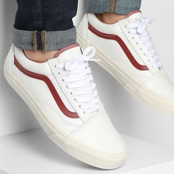 Vans - Zapatillas Old Skool 7NT7BF1 Premium Piel Russet Br