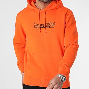 Dragon Ball Z - Kame Kanji Back Hoodie Naranja Negro