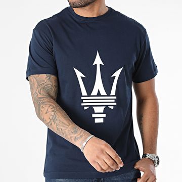 F1 et Motorsport - Camiseta Maserati Tridente Azul Marino