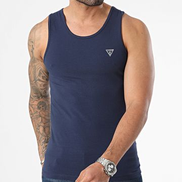 Guess - Camiseta de tirantes U97M02-KCD31 Azul marino