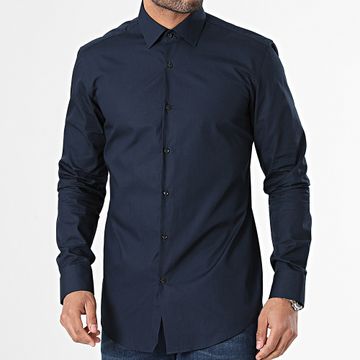 HUGO - Camisa Manga Larga C Jenno 50289499 Azul Marino