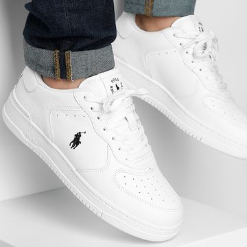 Polo Ralph Lauren - Zapatillas Masters Court Blanco Negro