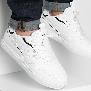 Armani Exchange - XUX199-XV800 Zapatillas Optical White Black