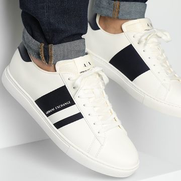 Armani Exchange - Canastas XUX173-XV666 Off White Navy